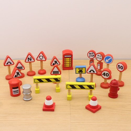 Wooden train track - train,