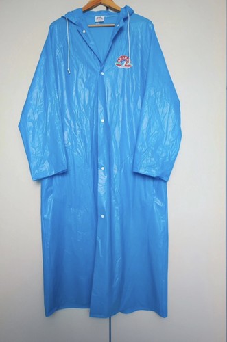 Vintage pvc raincoat - pvc,