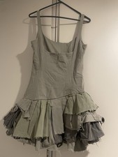 Zara Khaki Playsuit Dress Size