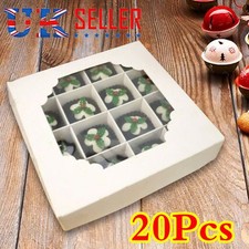 20 x Empty Pick & Mix Sweet Boxes Dividers Inserts Window display packaging gift