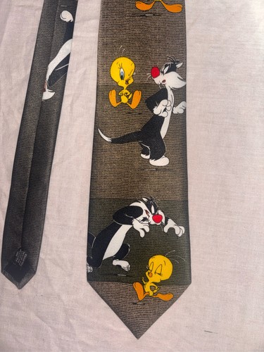 Looney tunes tie sylvester - looney,