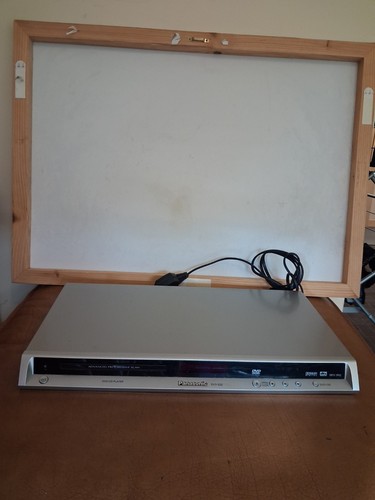 Panasonic dvd player silver - dvd/cd,
