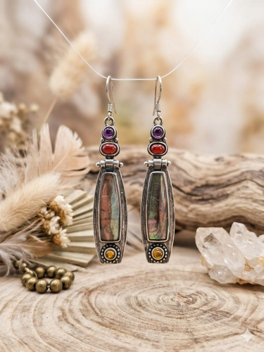 Sacred totem faux - sacred, ammolite