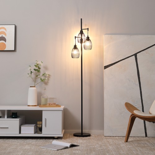 Light floor lamp - 3-light,