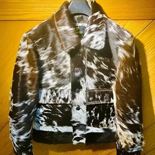 Men’s Cowhide Hair On Jacket