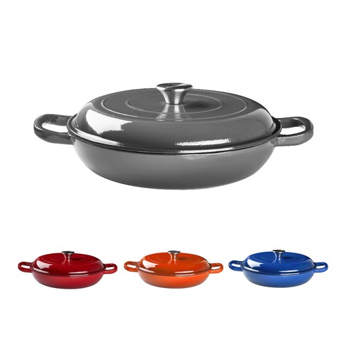 Enamelled cast iron round - 3.2l,