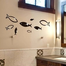 Removable 3D Acrylic Sea Fish