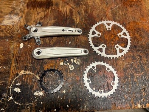 Kona curve mtb crankset - mtb,