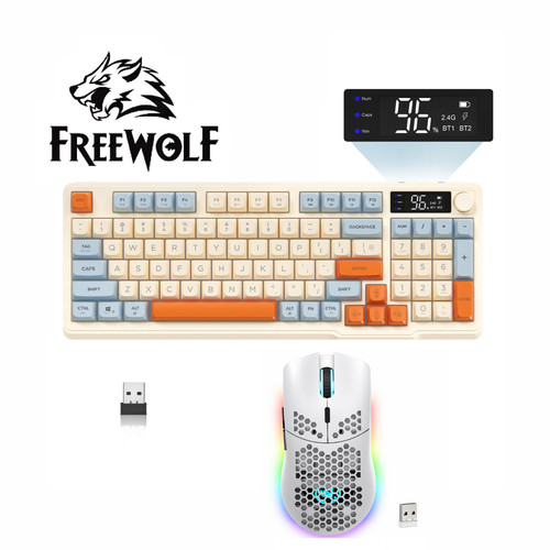 Freewolf m96 wireless gaming - wireless,