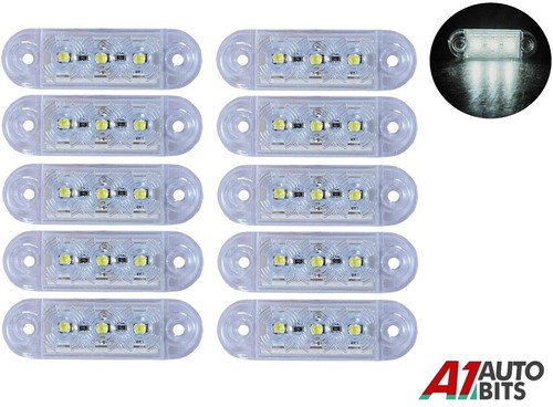 Pcs white led front - 10,