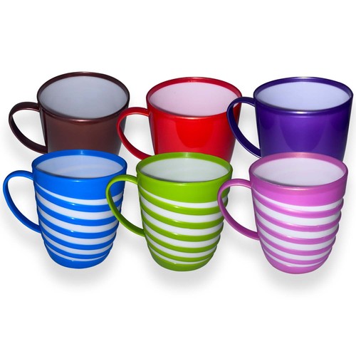 Plastic coffee mug with - plastic,