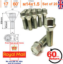 Car Alloy Wheel bolts M14x1.5