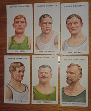 6 OGDEN'S CIGARETTE CARDS