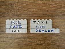 Lego Legoland – 6 Labelled Bricks – Vintage Pieces – 1960s – Small Job Lot