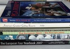 6 X Golf Book Titles - (5) Hardback Editions Good Condition