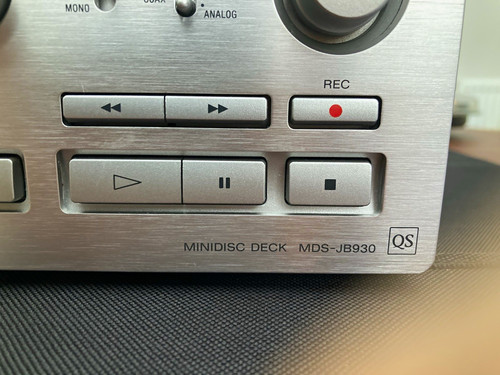 Sony mds jb930 type - sony, type-r