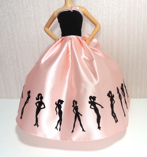 Vintage barbie pink - barbie, satin