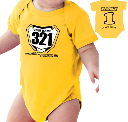 Motocross baby number - motocross,
