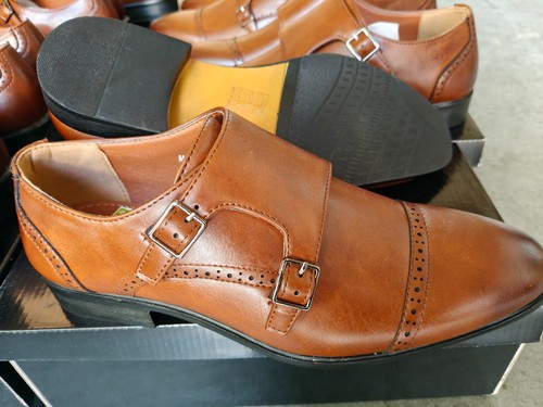 Mens monk double buckle strap - double,