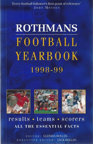 Rothmans football yearbook - rothmans,