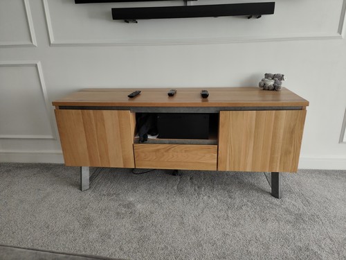 Free standing oak cabinet - standing,