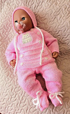 Hand knitted All-in-One Romper