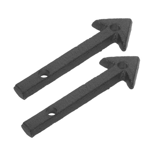 2pcs cast iron metal arrow - cast,