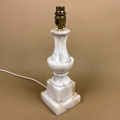 Alabaster marble lamp - lamp, light