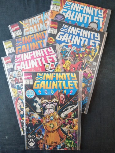 Infinity gauntlet marvel - infinity, #1-6
