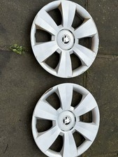 SKODA FABIA 15" WHEEL TRIM X 2
