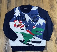 Boys Christmas Knitted Ski