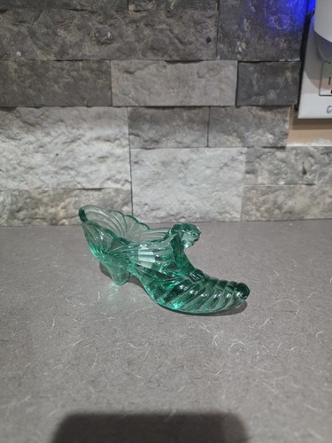 Fenton glass green drapery - fenton,