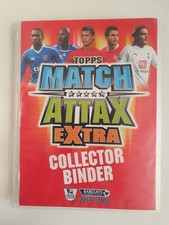 Tops Match Attax Extra Collector Binder & 303 Cards Premier League 2007-2008 VG