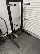 Olympic disc and barbell storage Rack