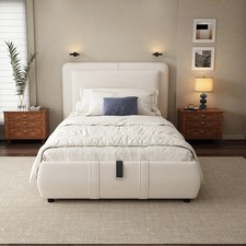 Upholstered Bed Ottoman Bed
