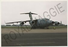 Print of US Air Force C17A 96-0001 at RAF Mildenhall in 1998
