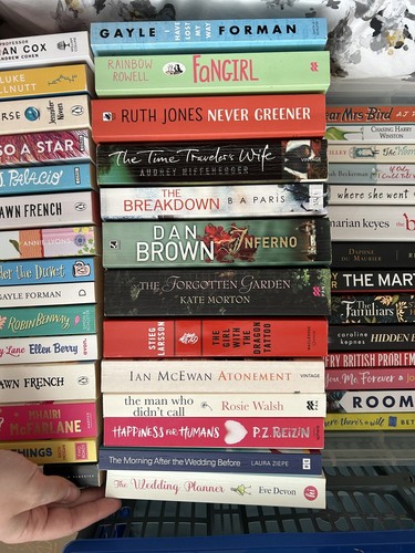 Books job lot bundle - lot, fiction