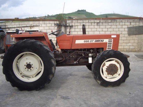 Fiat 666 666dt tractor - fiat,