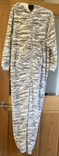 next Teenager unisex zebra fleece all in one 16 years /ladies size 8/10  