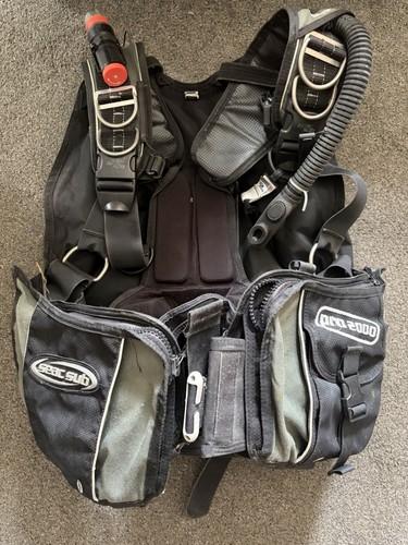 Seac sub diving bcd large - in, +