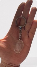 Crystal Islamic Ayatul Kursi Crystal Keychain with Evil Eye Accent New Drivers