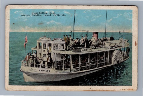 Glass bottom boat - boat, empress