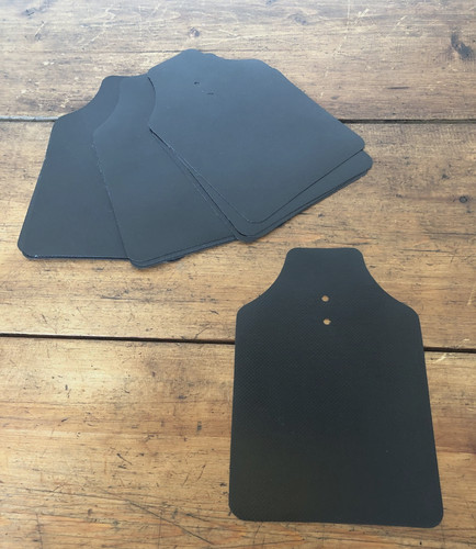 Vintage mudguard end flap - vintage,