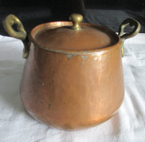 Vintage copper brass cooking - vintage,