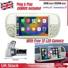7'' 32G For Fiat 500 2007-2015