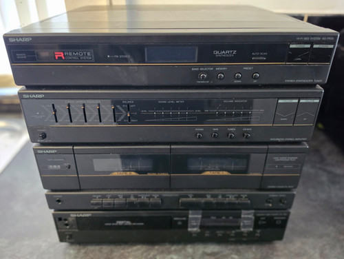 Sharp midi system - hi-fi,