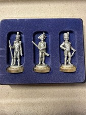 Napoleonic Pewter Soldiers x3