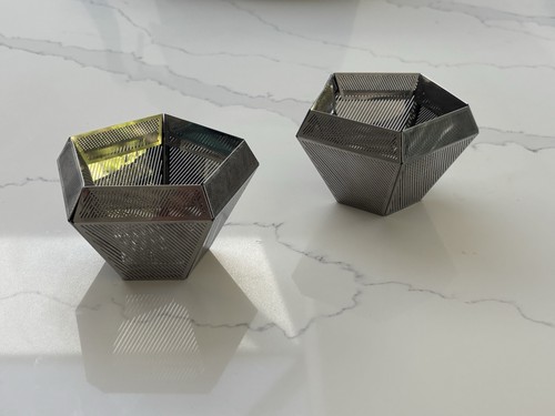 Pair tom dixon - eclectic, silver