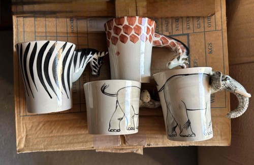 Set four animal themed - four,