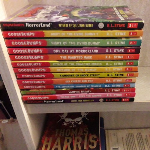 Goosebumps series books - series,